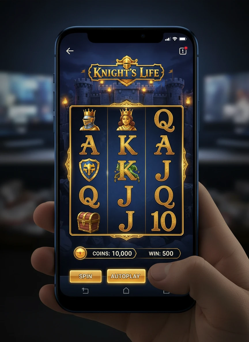 Knight's Life auf Smartphone